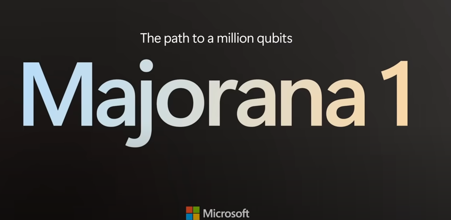 Microsoft Majorana 1 processor