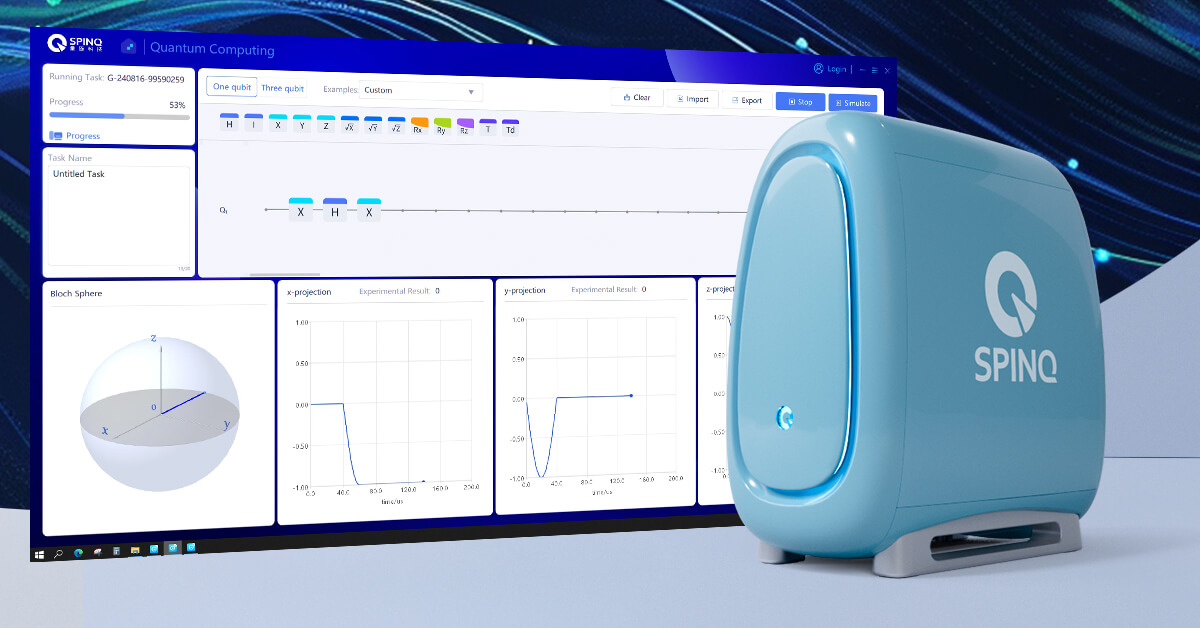 Learn Quantum Computing Courses via SpinQ Quantum Education Tool