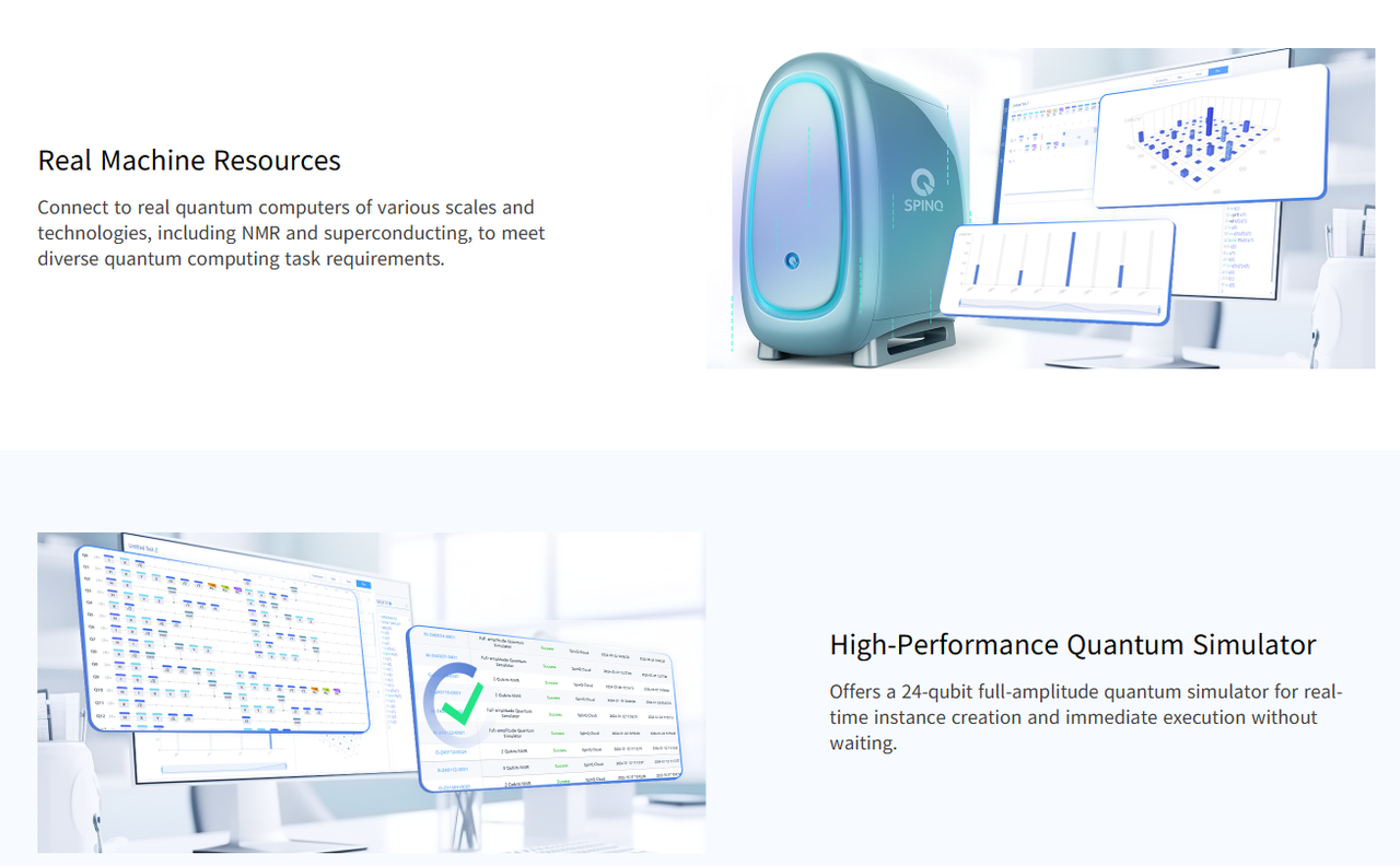 SpinQ Cloud: Quantum Computing as a Service