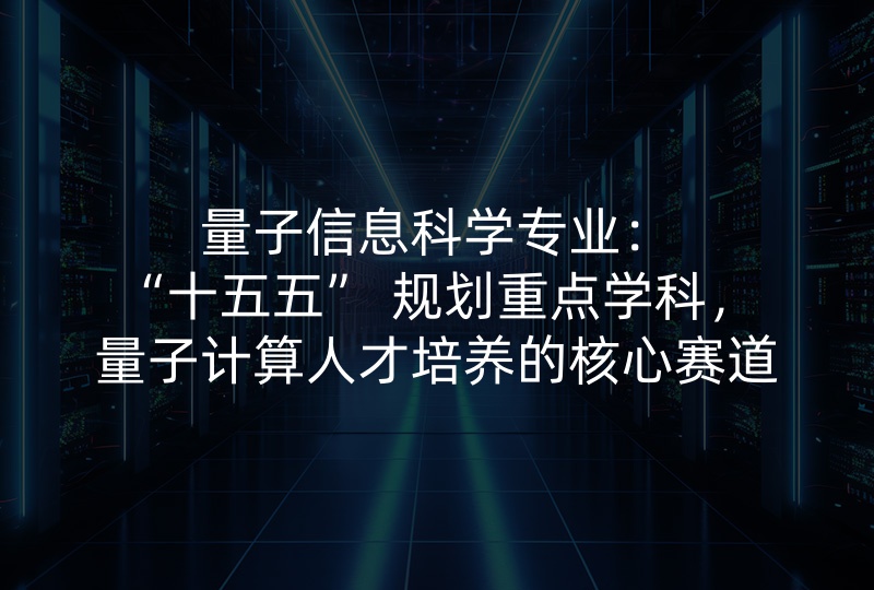 量子信息科学专业